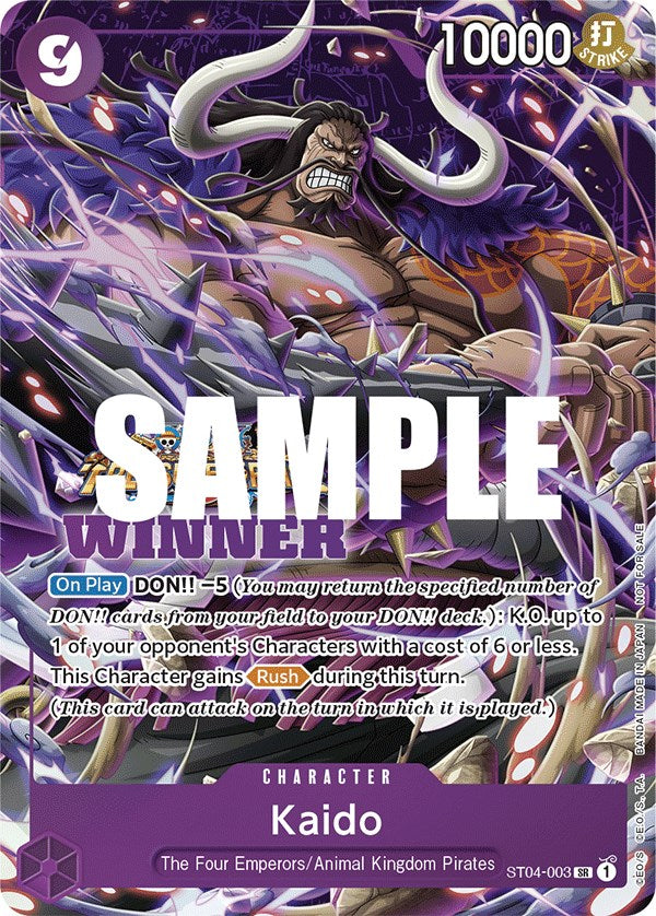 Kaido (Winner Pack Vol. 5) [One Piece Promotion Cards] | Silver Goblin
