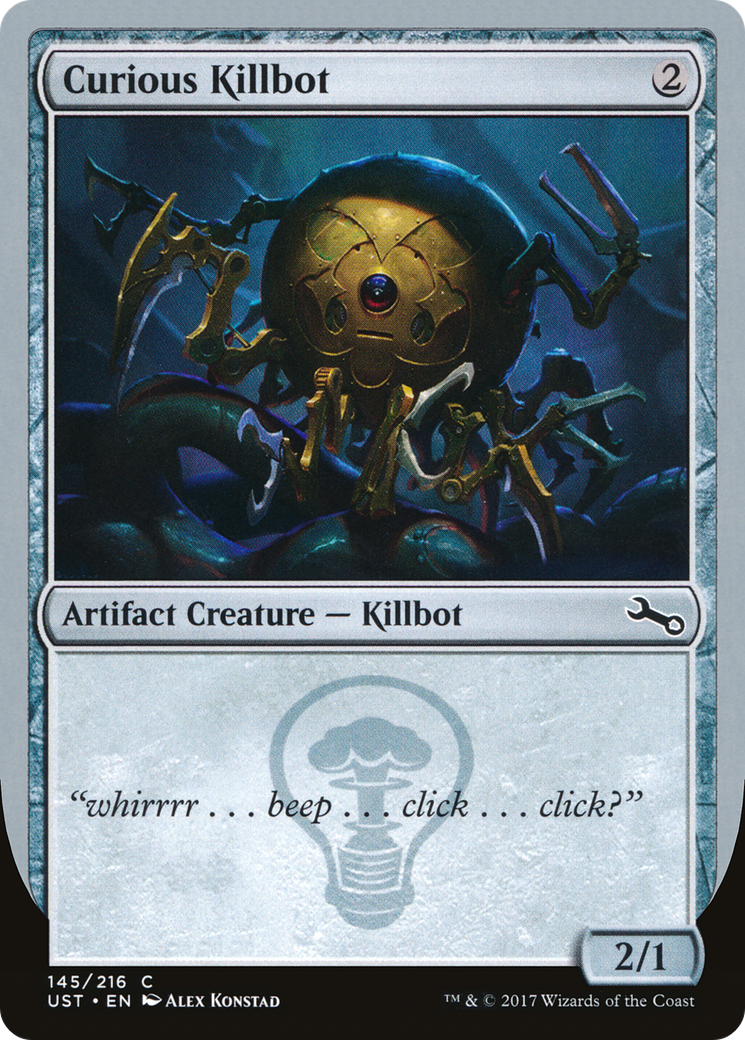 Curious Killbot [Unstable] Foil
