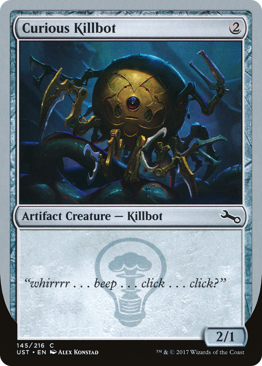 Curious Killbot [Unstable] Foil
