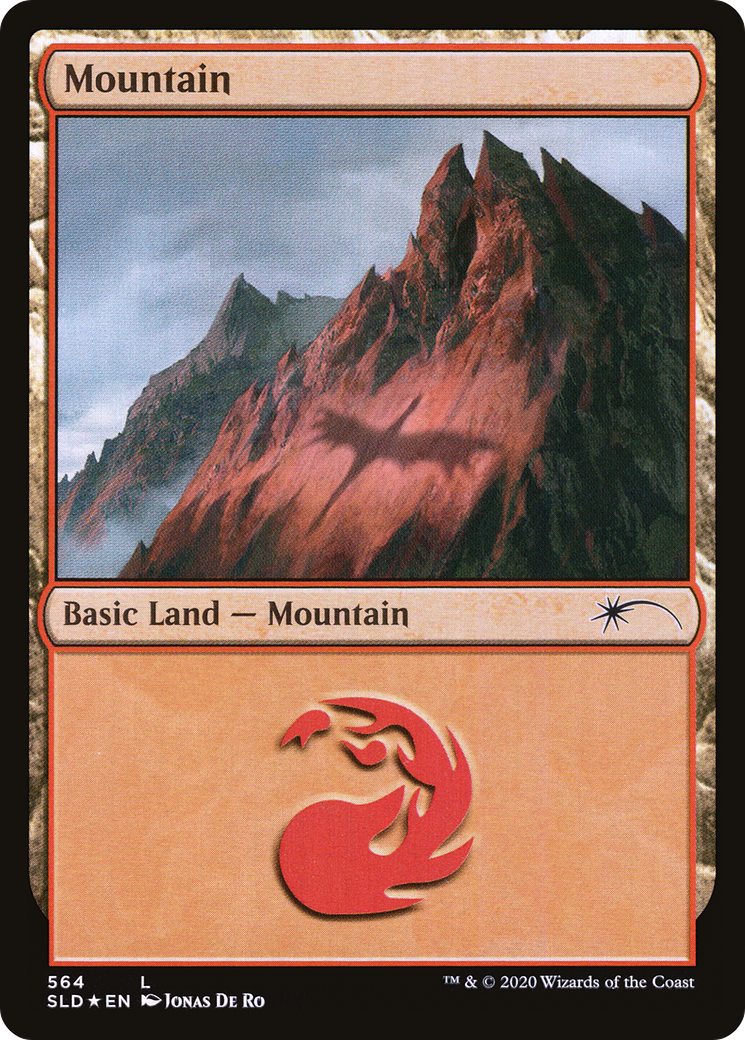 Mountain (Dragons) (564) [Secret Lair Drop Promos] | Silver Goblin