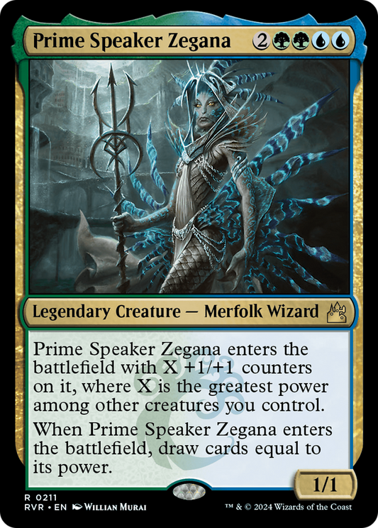 Prime Speaker Zegana [Ravnica Remastered] Foil