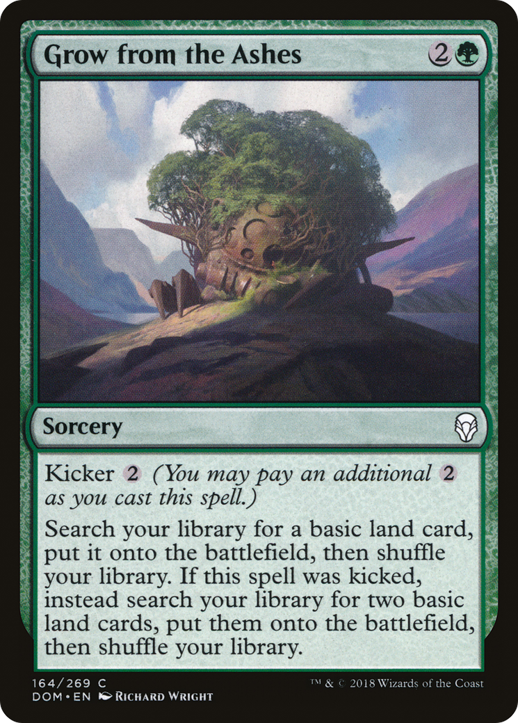 Grow from the Ashes [Dominaria] Foil
