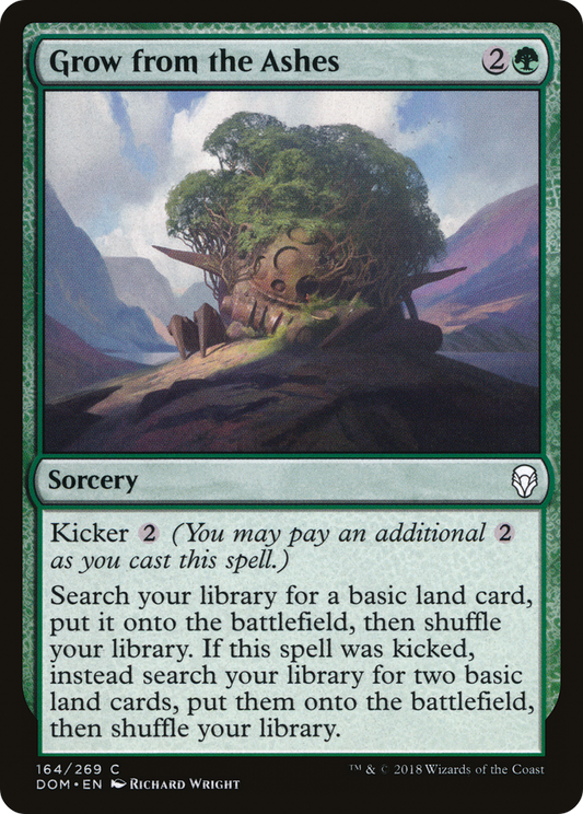 Grow from the Ashes [Dominaria] Foil