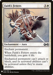 Faith's Fetters [Mystery Booster] | Silver Goblin