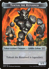 Eldrazi Spawn // Tuktuk the Returned Double-Sided Token [Double Masters Tokens] | Silver Goblin