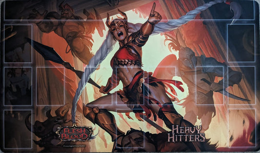 Flesh and Blood Playmat Shift the Tide of Battle-Silver Goblin