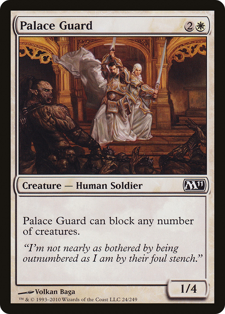 Palace Guard [Magic 2011] Foil
