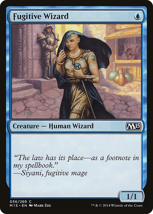 Fugitive Wizard [Magic 2015] Foil