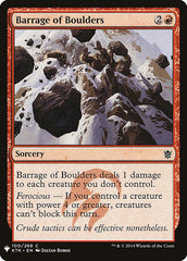 Barrage of Boulders [Mystery Booster] | Silver Goblin