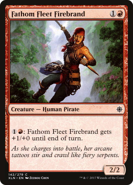 Fathom Fleet Firebrand [Ixalan] Foil