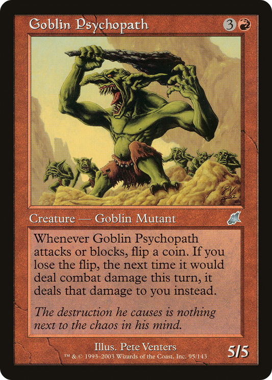 Goblin Psychopath [Scourge] Foil