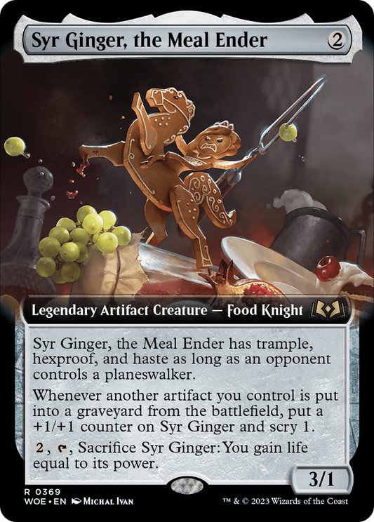 Syr Ginger, the Meal Ender (Extended Art) [Wilds of Eldraine] Foil
