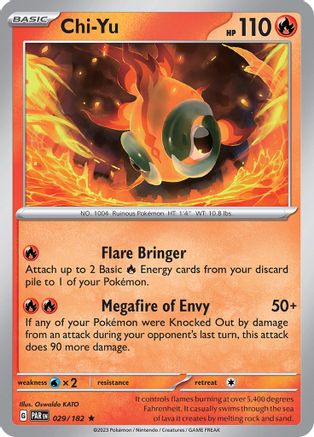 Chi-Yu (29) Reverse Holofoil - Paradox Rift