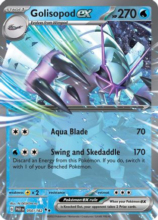 Golisopod ex (050/182) [Scarlet & Violet: Paradox Rift] | Silver Goblin