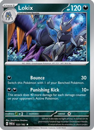 Lokix (122) Holofoil - SV04 Paradox Rift