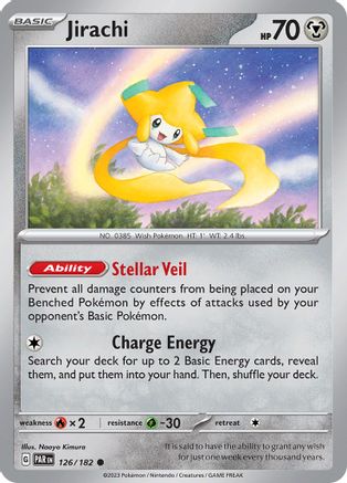 Jirachi (126) Reverse Holofoil - Paradox Rift
