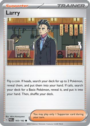 Larry (165) Reverse Holofoil - Paradox Rift