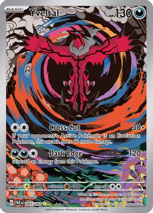 Yveltal (205/182) [Scarlet & Violet: Paradox Rift] | Silver Goblin