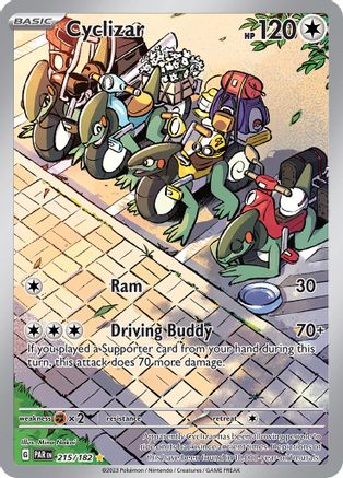 Cyclizar - 215/182 (215) Holofoil - SV04 Paradox Rift