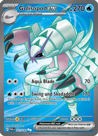 Golisopod ex (221) Holofoil - Paradox Rift