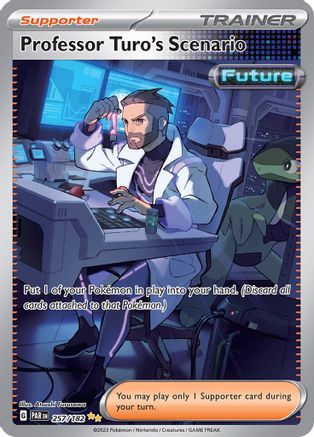 Professor Turo's Scenario - 257/182 (257) Holofoil - SV04 Paradox Rift