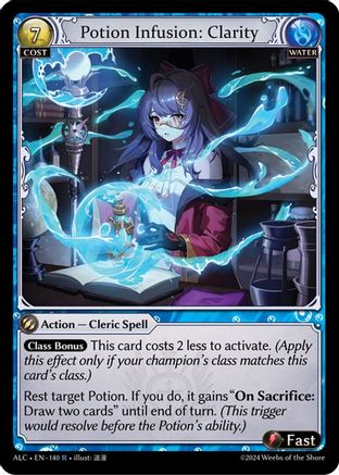 Potion Infusion: Clarity (140) [Alchemical Revolution] Foil