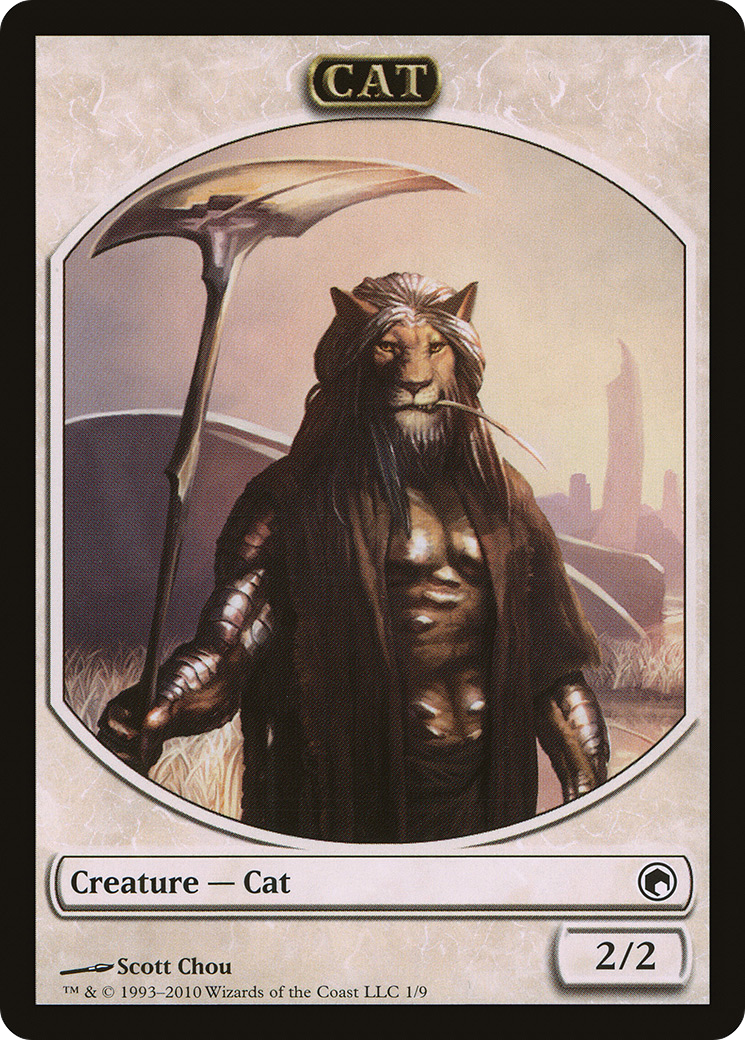 Cat (001) - Scars of Mirrodin Tokens