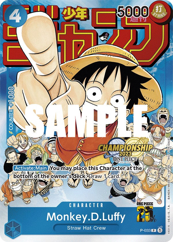 Monkey.D.Luffy (CS 2023 Event Pack) [One Piece Promotion Cards] | Silver Goblin