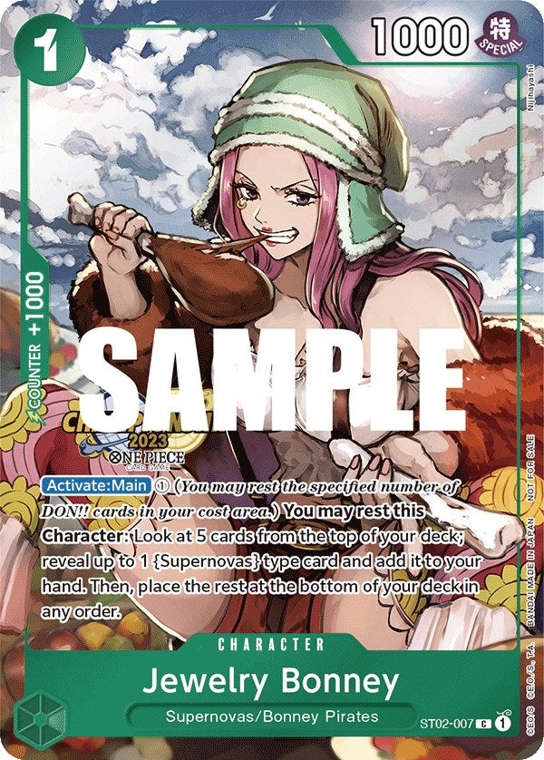 Jewelry Bonney (CS 2023 Celebration Pack) [One Piece Promotion Cards] | Silver Goblin