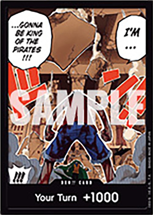 DON!! Card (Luffy vs. Crocodile) (Devil Fruits Collection Vol. 1) [One Piece Promotion Cards] | Silver Goblin