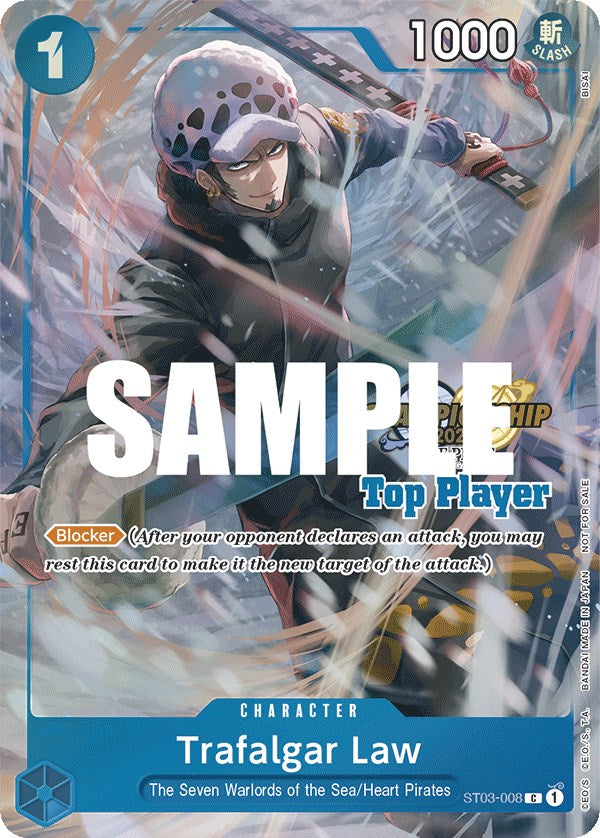Trafalgar Law (CS 2023 Top Players Pack) [One Piece Promotion Cards] | Silver Goblin