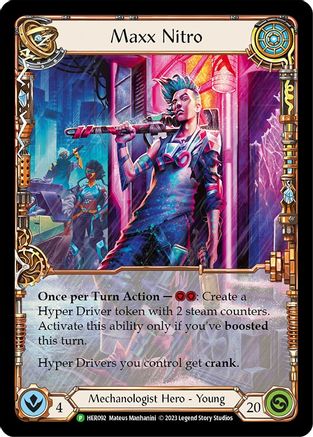 Maxx Nitro (HER092) Cold Foil - FaB Promos