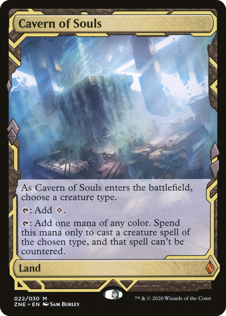 Cavern of Souls (Expeditions) [Zendikar Rising Expeditions] Foil