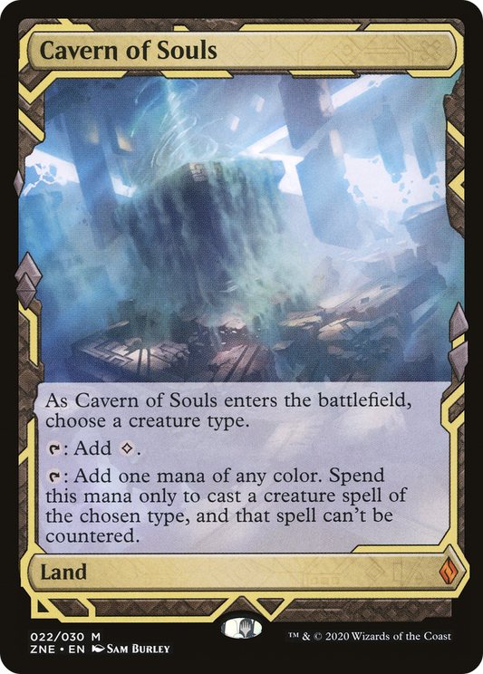Cavern of Souls (Expeditions) [Zendikar Rising Expeditions] Foil