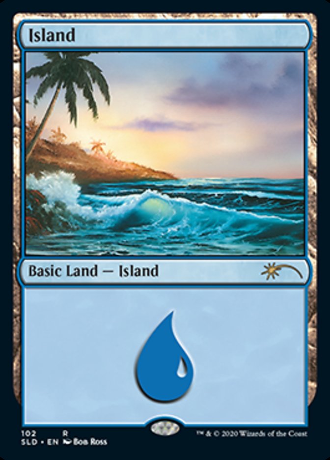 Island (102) [Secret Lair Drop Series] | Silver Goblin