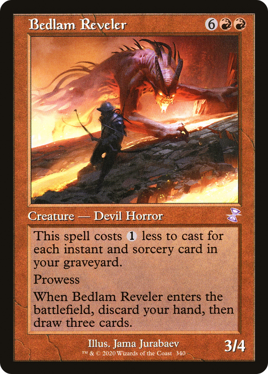 Bedlam Reveler (Timeshifted) [Time Spiral Remastered] Foil