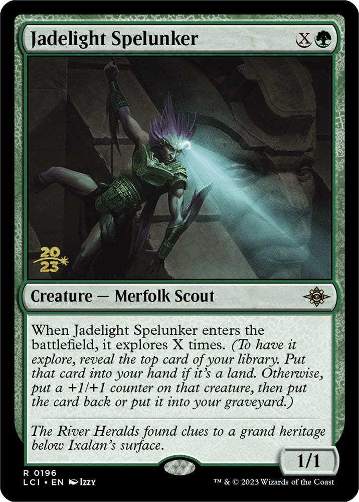 Jadelight Spelunker [The Lost Caverns of Ixalan Prerelease Cards] | Silver Goblin