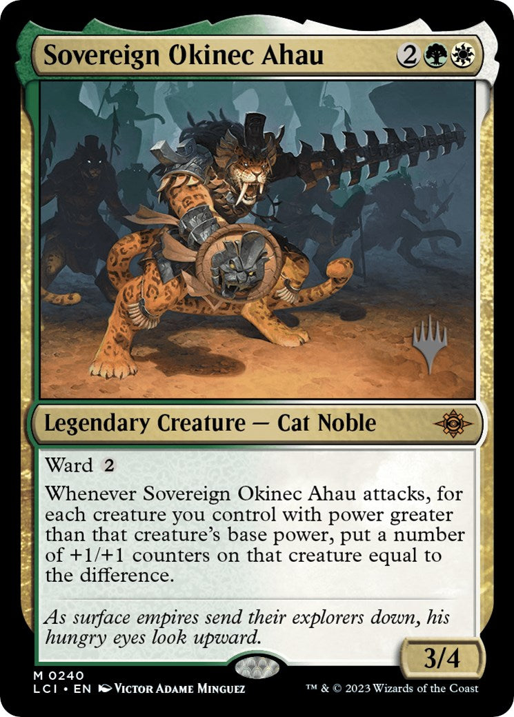 Sovereign Okinec Ahau (Promo Pack) [The Lost Caverns of Ixalan Promos] | Silver Goblin