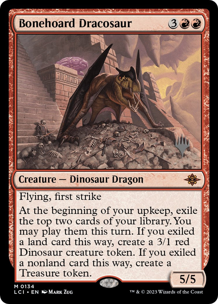 Bonehoard Dracosaur (Promo Pack) [The Lost Caverns of Ixalan Promos] | Silver Goblin