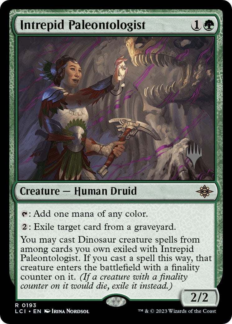 Intrepid Paleontologist (Promo Pack) [The Lost Caverns of Ixalan Promos] | Silver Goblin