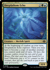 Deepfathom Echo (Promo Pack) [The Lost Caverns of Ixalan Promos] | Silver Goblin