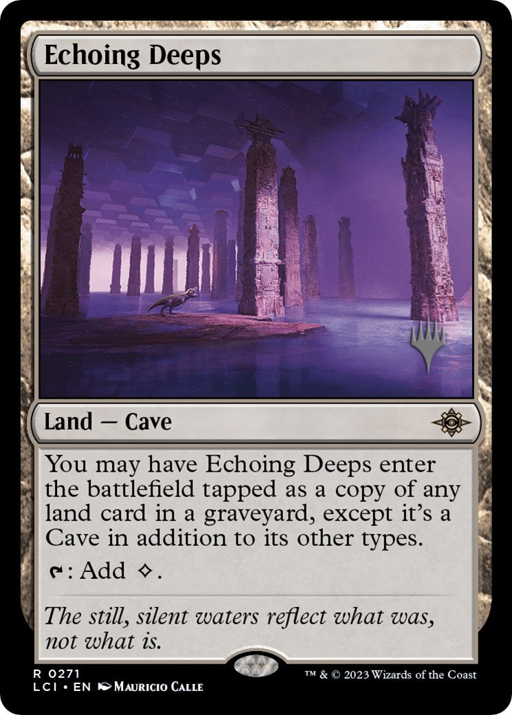 Echoing Deeps (Promo Pack) [The Lost Caverns of Ixalan Promos] | Silver Goblin