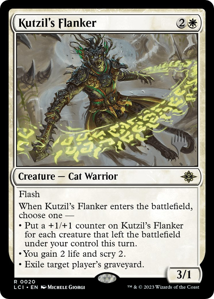 Kutzil's Flanker (Promo Pack) [The Lost Caverns of Ixalan Promos] | Silver Goblin