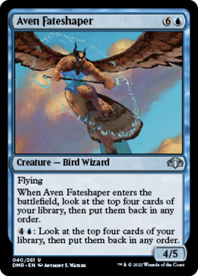 Aven Fateshaper [Dominaria Remastered] | Silver Goblin