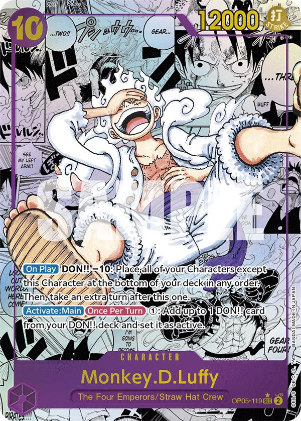Monkey.D.Luffy (Alternate Art)(Manga) [Awakening of the New Era] | Silver Goblin