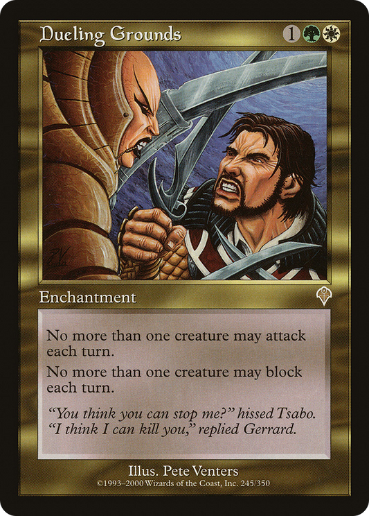 Dueling Grounds [Invasion] Foil