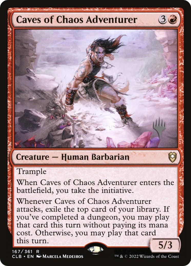 Caves of Chaos Adventurer (Promo Pack) [The Lost Caverns of Ixalan Promos] | Silver Goblin