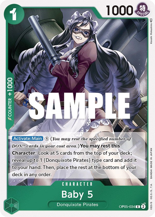Baby 5 (OP05-034) Foil