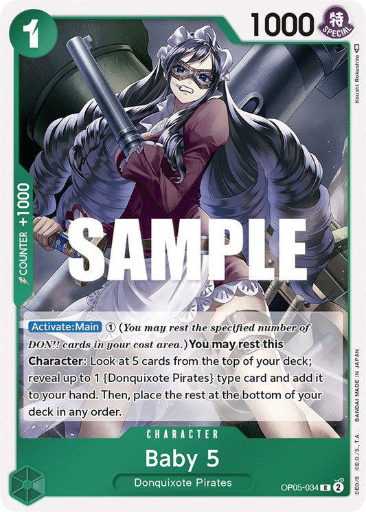 Baby 5 (OP05-034) Foil