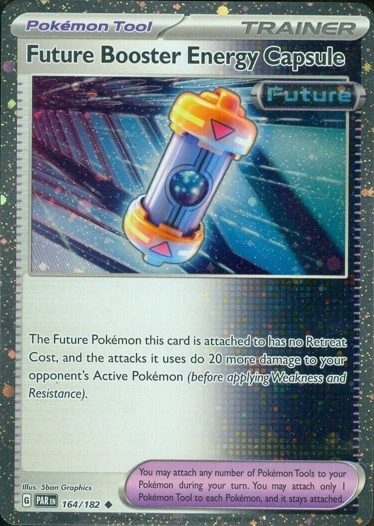 Future Booster Energy Capsule (164/182) (Cosmos Holo) [Scarlet & Violet: Paradox Rift] | Silver Goblin